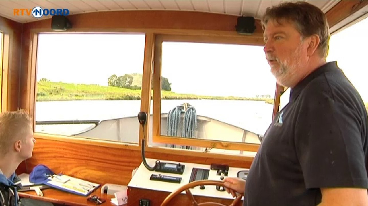 Met een pontje het Reitdiep over - RTV Noord