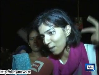 Azadi March Womens reaction on Imran Khan's marriage  announcement