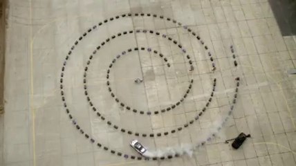 Motor lovers - Red Bull Round Drifting -  Awesome Drift