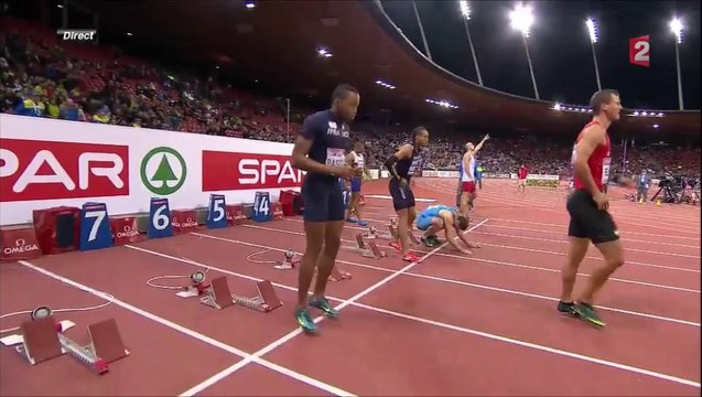 ChE athlétisme 2014, finale 110m haies (PML, Bascou)