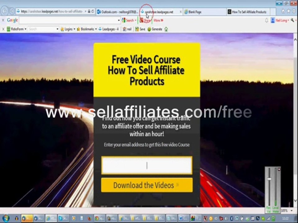 Affiliate marketing steps