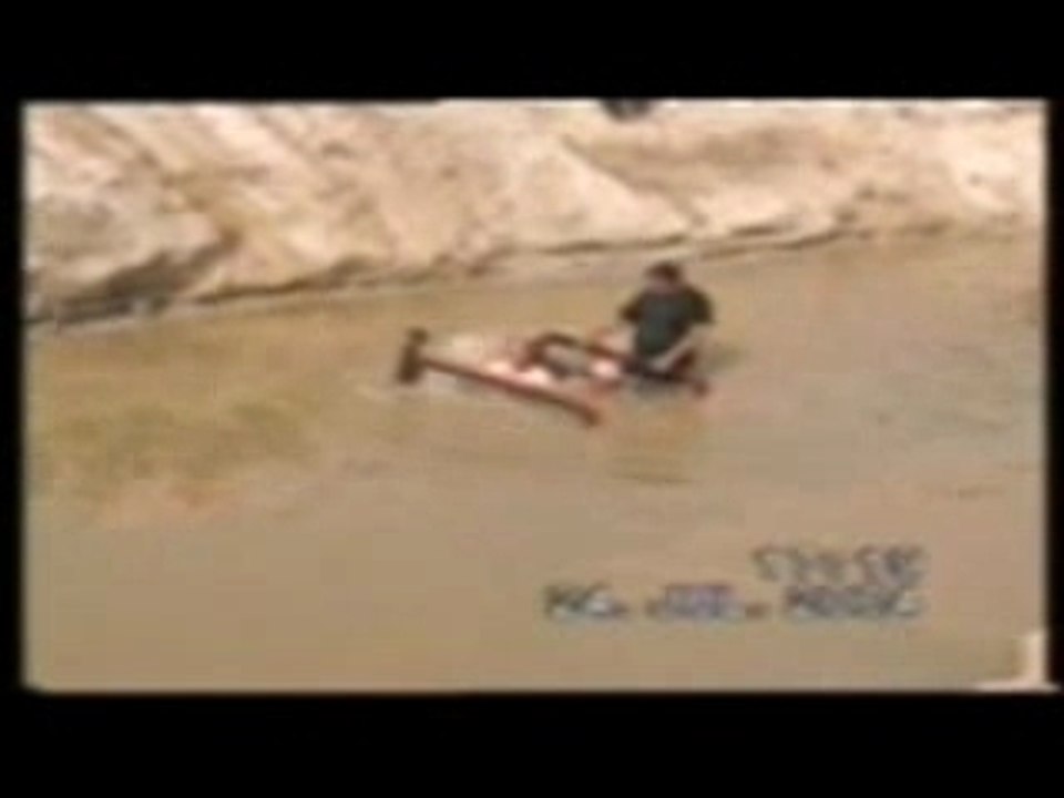 4x4 toyota BJ Sous l'eau vive le Snorkel