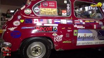 Miami TV Life - Jenny Scordamaglia con Juan y Santiago @ Argentina Alaska en Fiat 600.