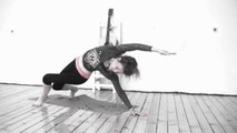 Free Fluid moves Dance Yoga Intermediate class backbends shoulders.