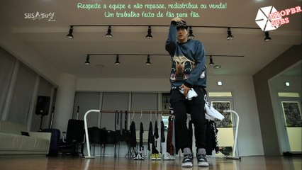 [PT-BR] 16/02/14 Kai no programa Hardworking Idols da SBS