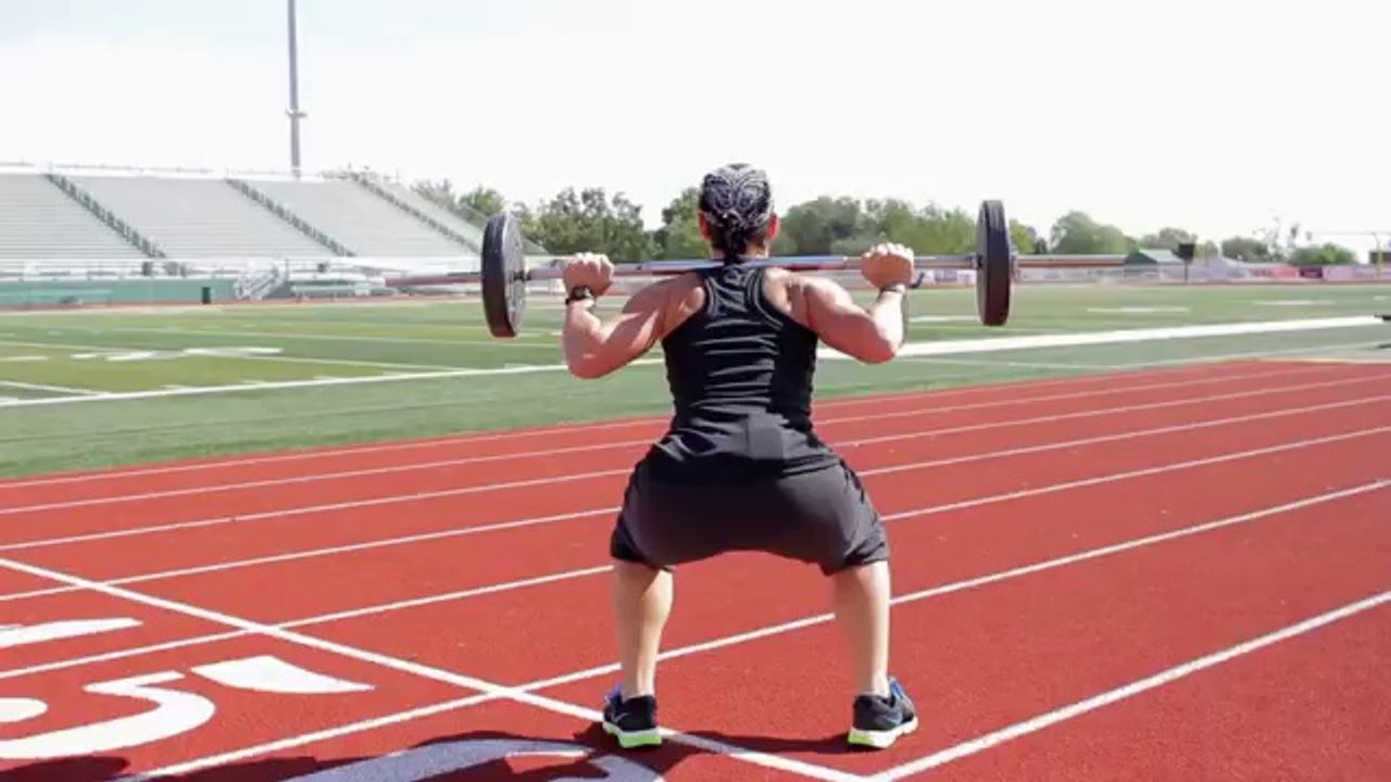 Hand Placement for Squats _ Exercise & Fitness Tips