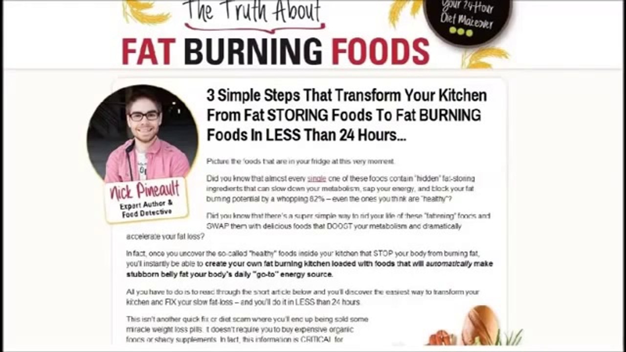 How To Lose Weight Without Diet And Exercise Truth About Fat Burning Foods