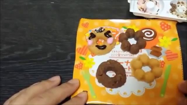 ハッピークッキング ドーナツKracie知育菓子 popin cookin Donuts shaped candy kit Custard and Co