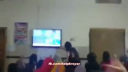 girls reaction on Shahid Afridi sixes