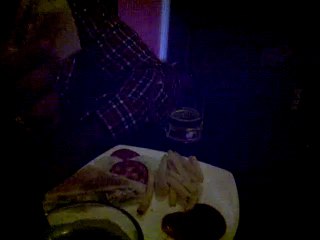 *Birthday Sandwiches* Grilled Chicken Sandwiches from Couchyn (Yes I know it's too dark)