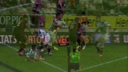 Stade Français-Lyon: Essai Digby Ioane (PAR) - J2 - Saison 2014/2015