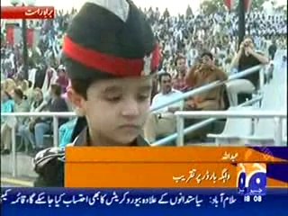 Little Child Prade Wagah Border