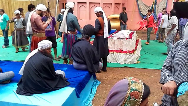 Bobby kumar Ztv show JHODA AKBAR shooting cilp 21.8.2014