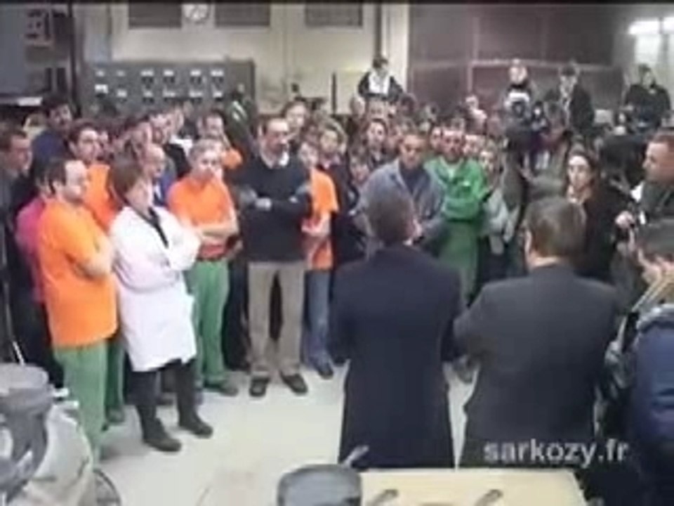 Visite de Nicolas Sarkozy: Saint-Quentin