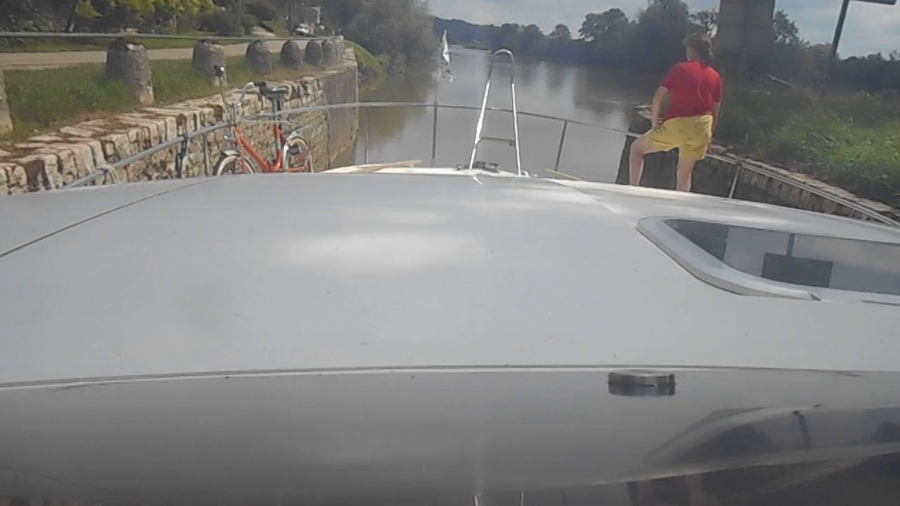 Engstelle und Querströmung