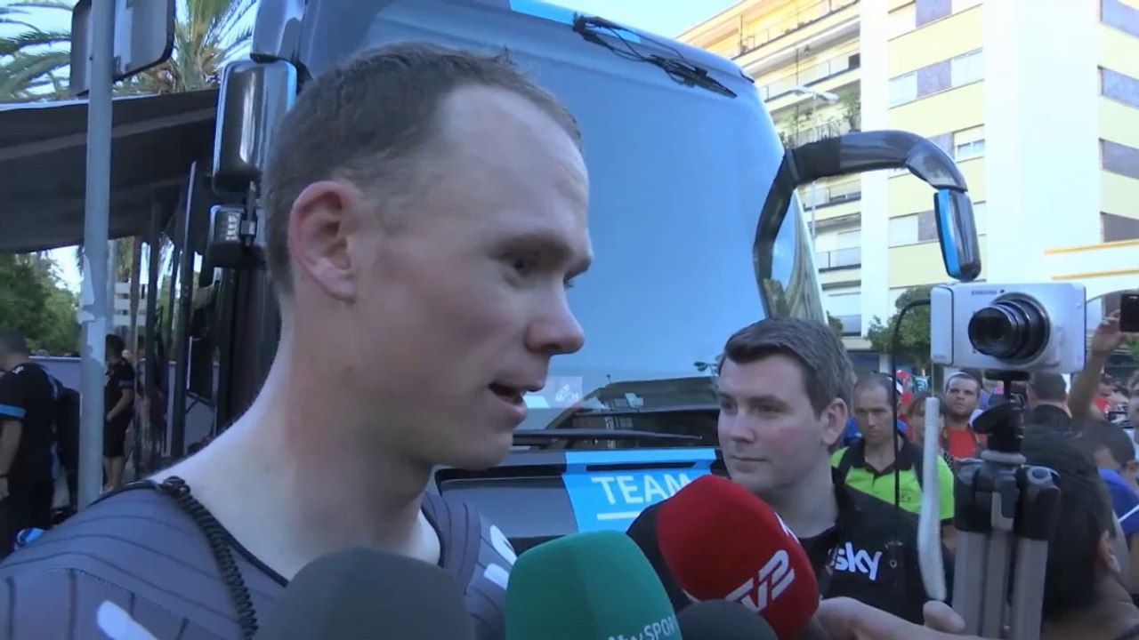Vuelta: Froome: "Quintana der Favorit"