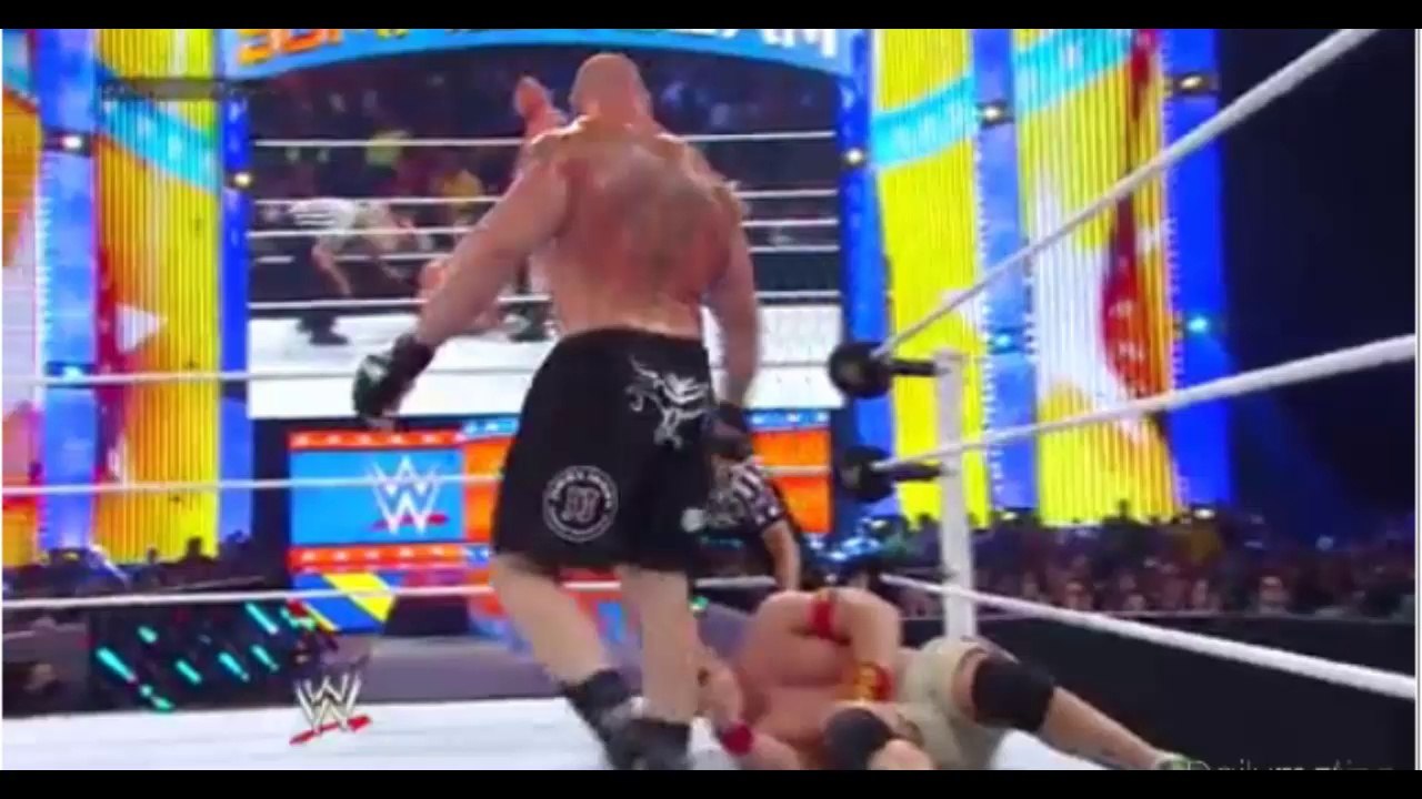 wwe summerslam 2014 full match john cena vs brock lesnar