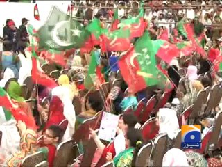 Imran wear Sindhi Topi-24 Aug 2014