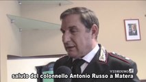 saluto colonnello antonio russo a matera