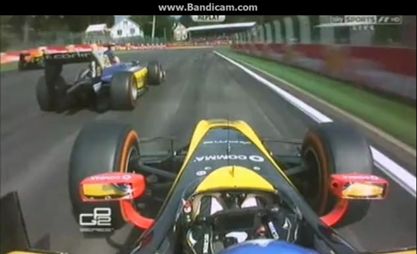 ⁣GP2 2014 Belgium Race 2 Race Replay