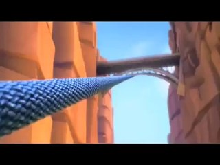 3D Looney Tunes - Coyote Falls