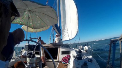 Velero Maruba - Una tarde navegando por la Bahía de Cádiz
