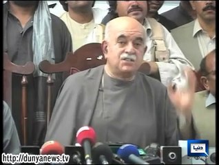 Dunya News-Achakzai calls to protest against PAT, PTI sit-in