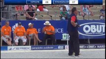 Europétanque Conseil Général 06, 16ème de finale : Espagne vs Madagascar - Juillet 2014