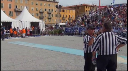 Europétanque, demi-finales du tir de précision - Juillet 2014