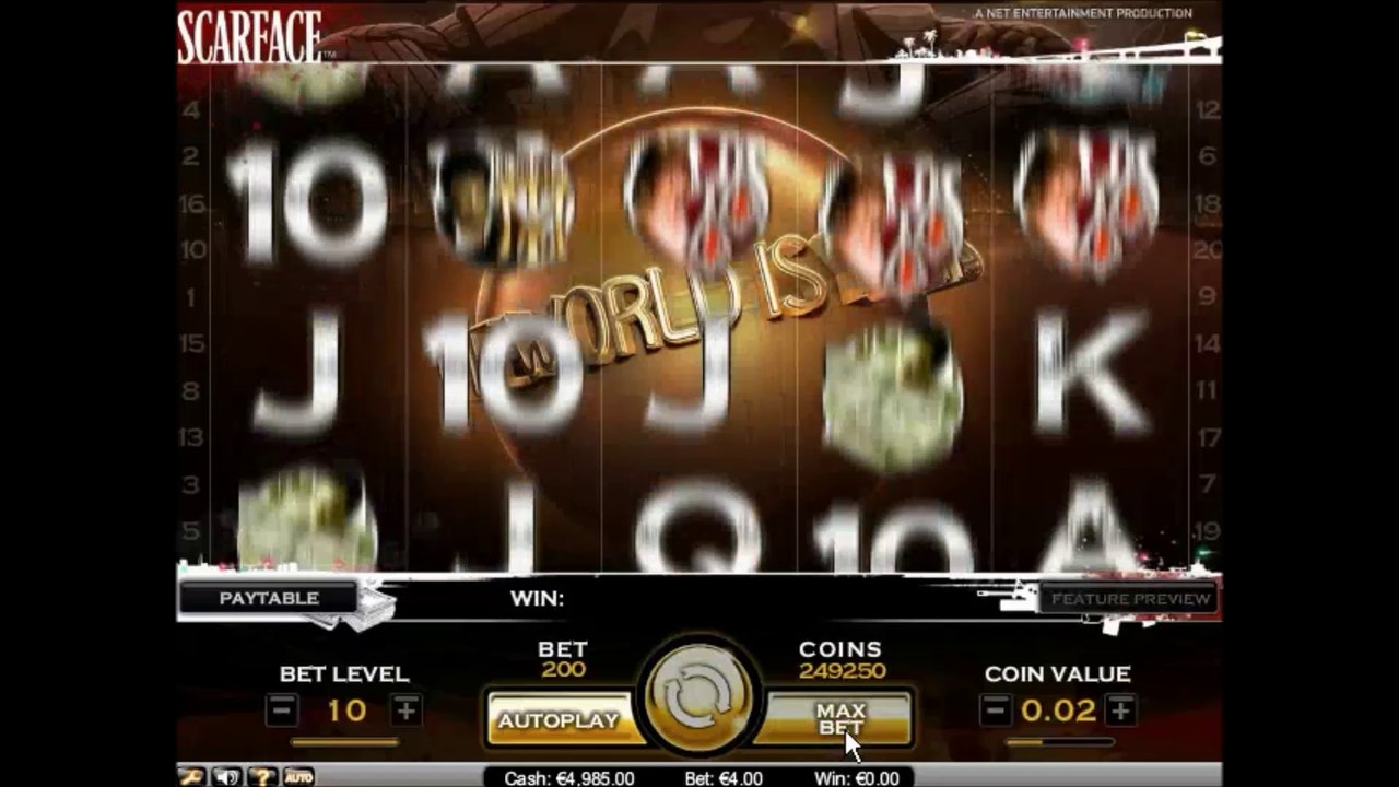 Scarface Slot Game
