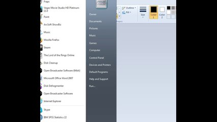 DireTheHomeless Logo Being Created In Paint On The Computer / PC