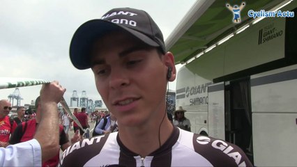 La Vuelta 2014 - Etape 2 - Warren Barguil : "Une moto m'a touché dans un virage"