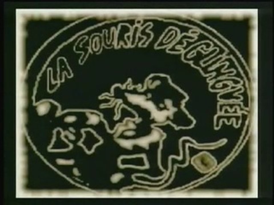 La souris déglinguée "baston"