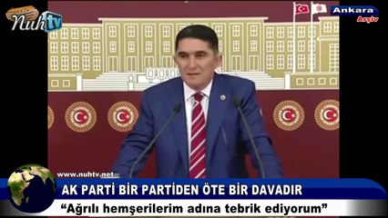 Ağrı Milletvekili Çelebi'den Davutoğlu Değerlendirmesi.