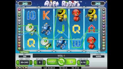 Alien Robots Slot Game