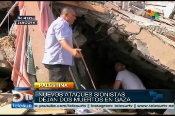 Israel mata en Gaza a dos palestinos e hiere a 5 más con misil