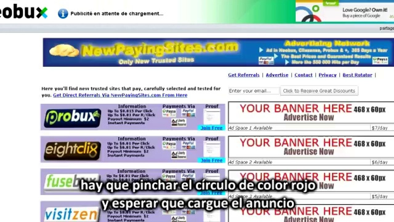 Como ganar dinero por internet sin invertir Chile 2014