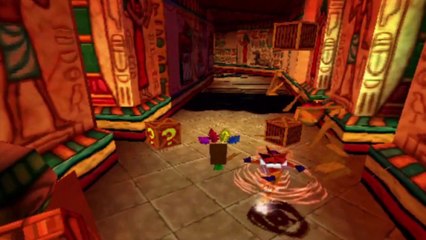 Crash Bandicoot 3 : Warped - Niveau 9 : Tomb Time