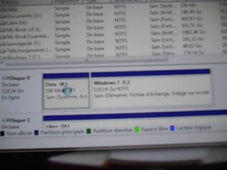 Problème avec la partition système cachée sur un SSD Samsung
