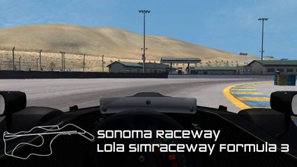 Simraceway Sonoma Formula 3