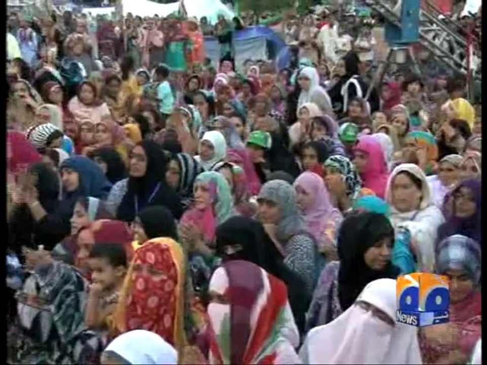 Revenge for Model Town martyrs tops PAT's agenda of talks:Qadri-Geo Reports-24 Aug 2014