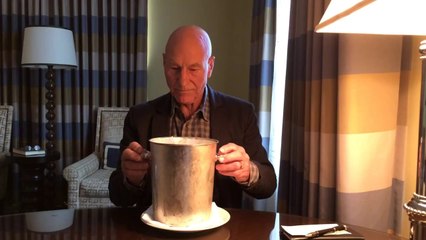 Patrick Stewart ALS  Ice Bucket Challenge