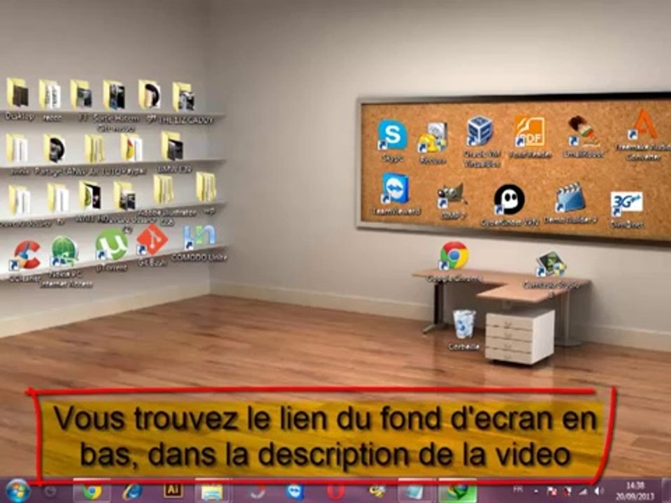 Comment personnaliser PC à fond 2014 rapide