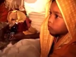 girl weds dog