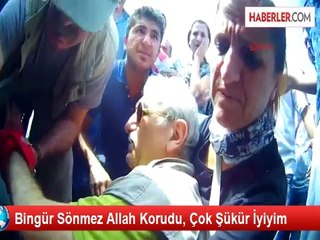 Bingür Sönmez'e Saldıran Özbilen, Tokalaşmak İstemiş