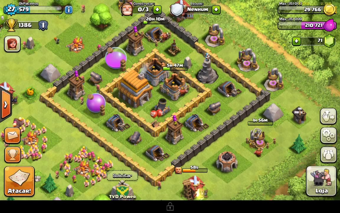 Clash Of Clans #22 farm trofeus