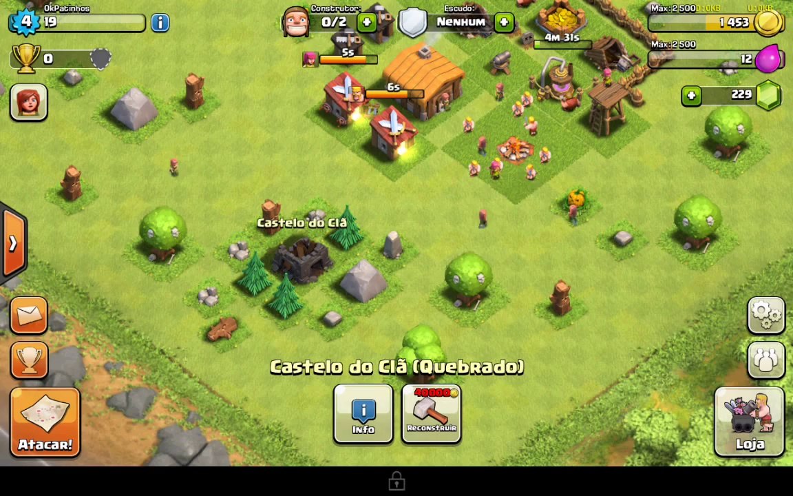 clash of clans android gameplay #2 Vamos la fazer uns ataques!