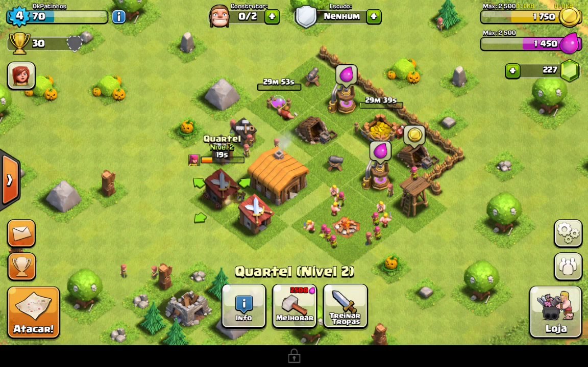 clash of clans android gameplay #3 Registando no google+
