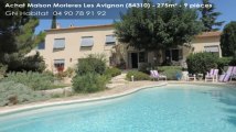 A vendre - Maison/villa - Morieres Les Avignon (84310) - 9 pièces - 275m²