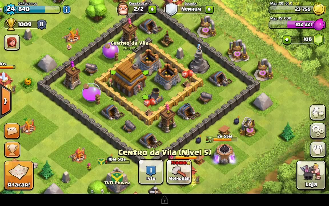 Clash Of Clans#18 Perda De Trofeus